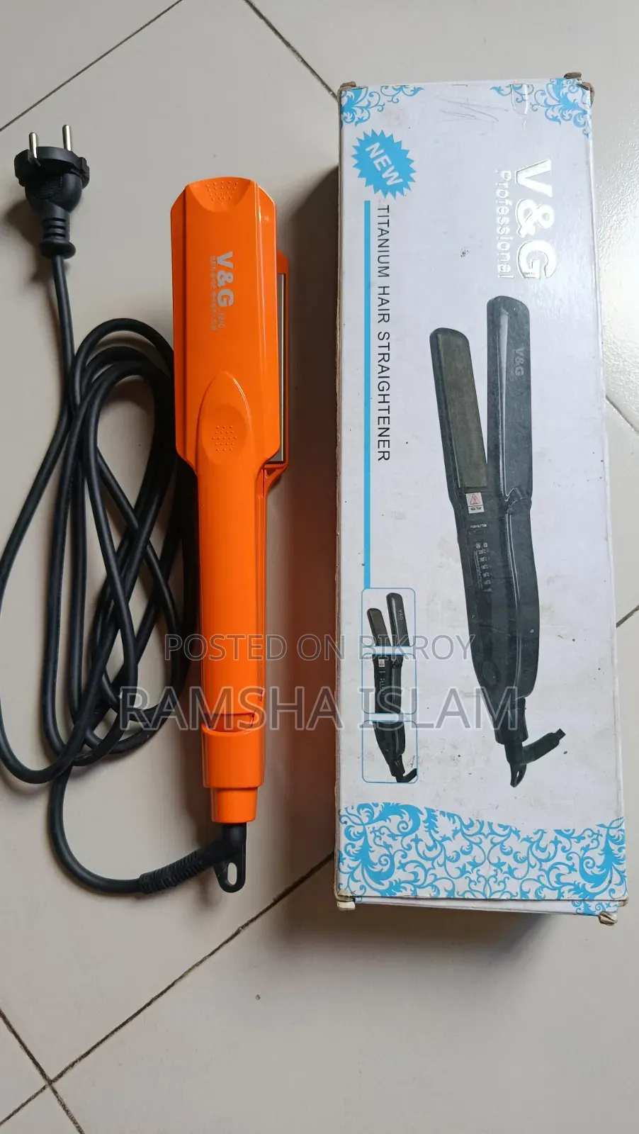হেয়ার স্ট্রেইটনার ভি জি