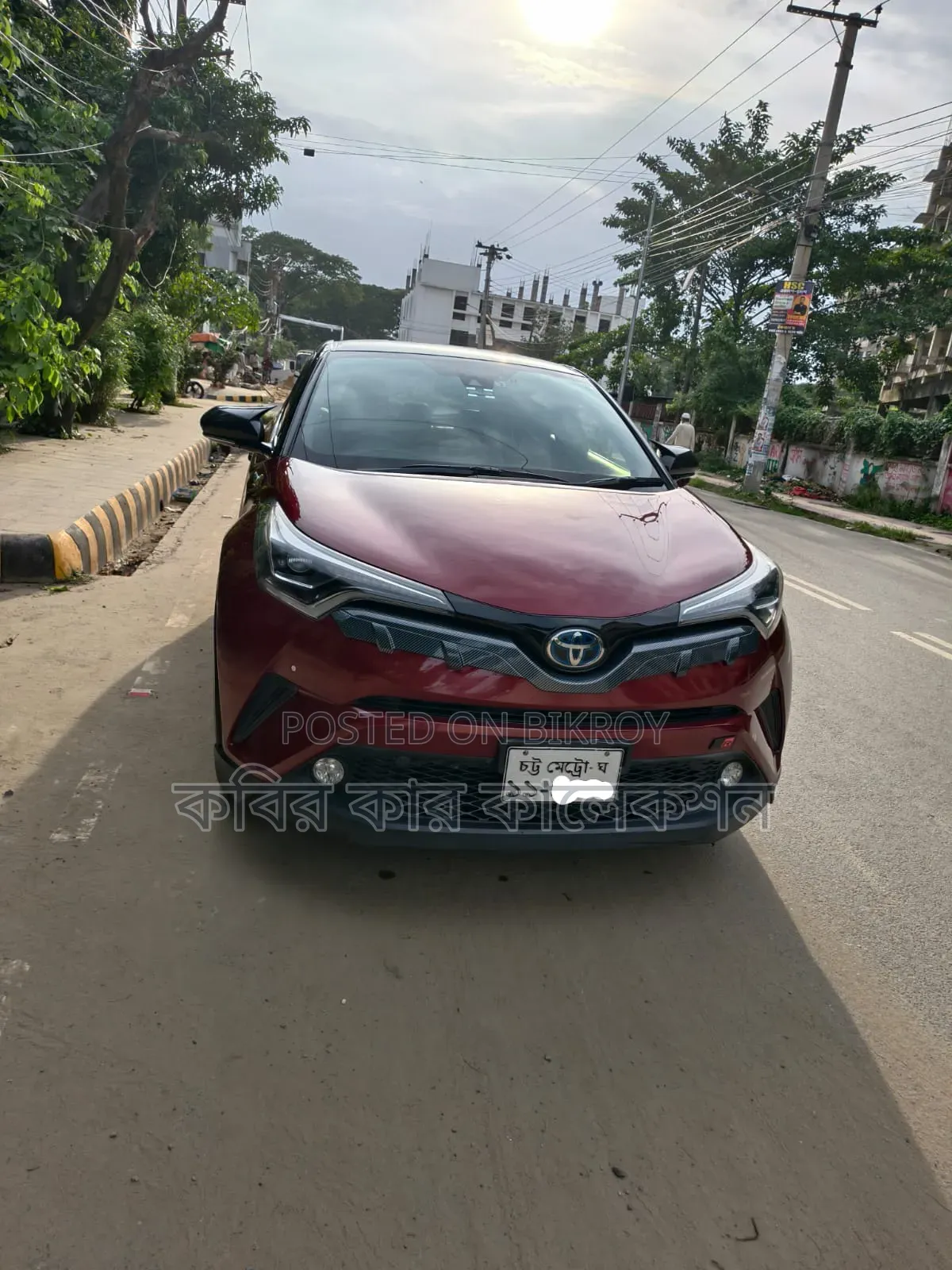 টয়োটা সি-এইচআর ২০১৮ মেরুন