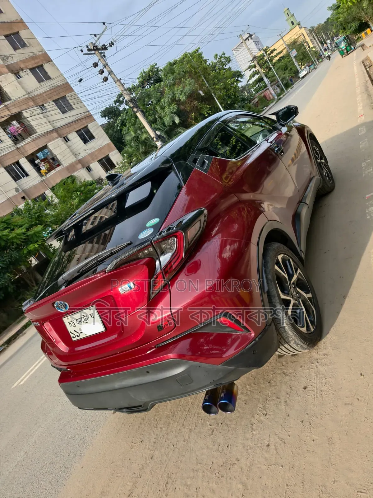 টয়োটা সি-এইচআর ২০১৮ মেরুন