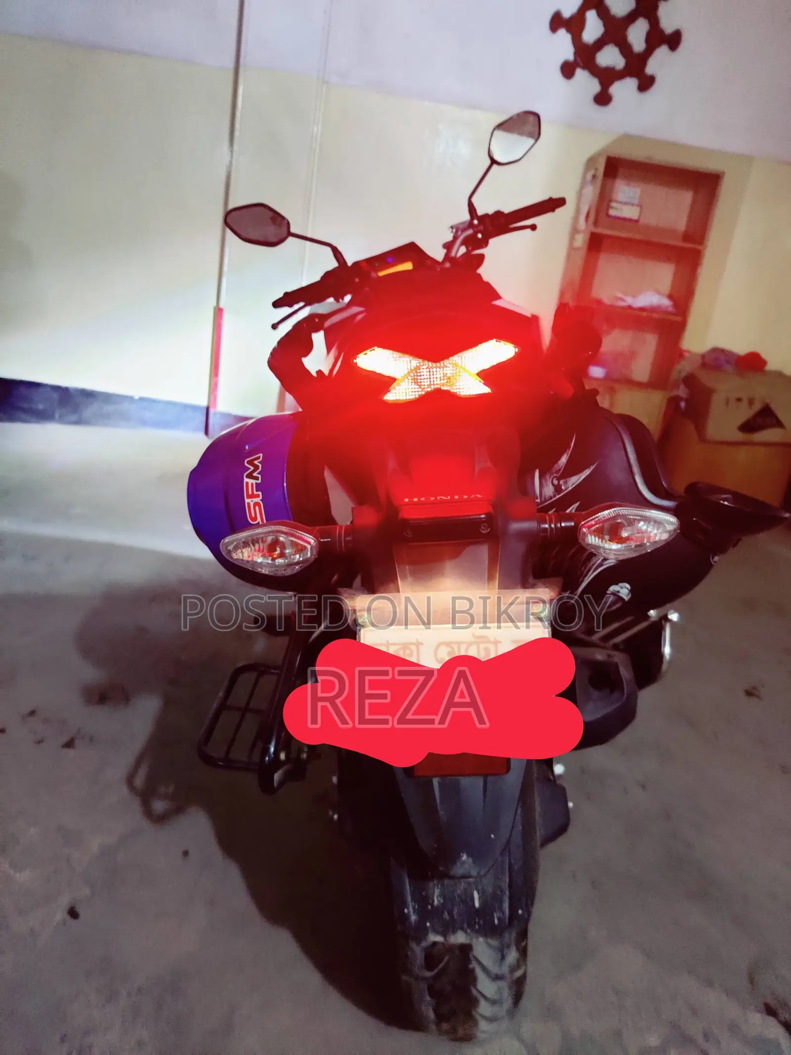 হোন্ডা হর্নেট ২০১৯ নীল