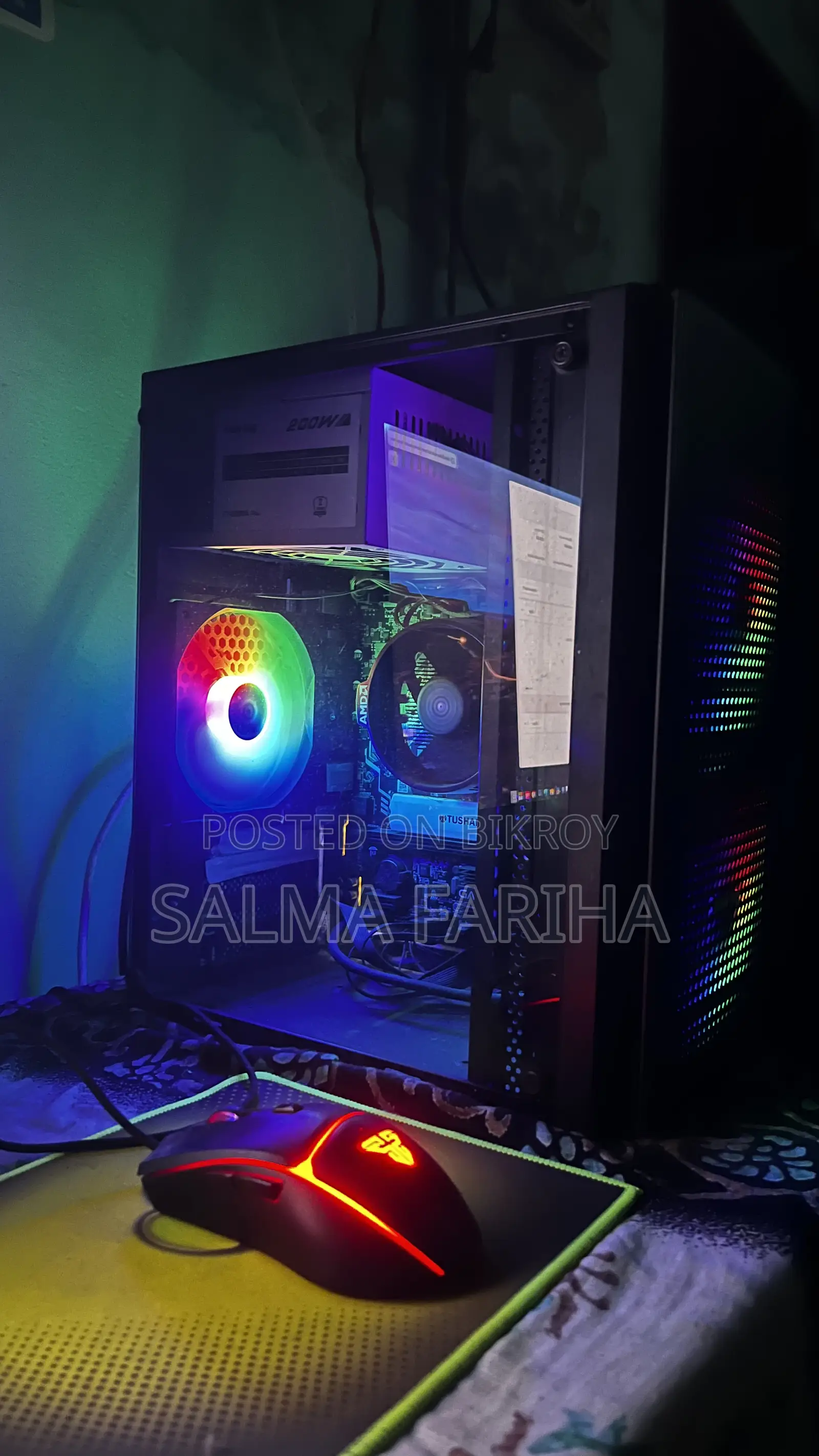 Desktop Computer 8GB AMD Ryzen 5 SSD 256GB