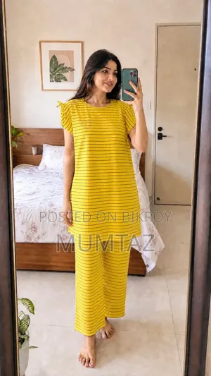 Cotton Tshirt and Pant Set