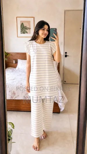 Cotton Tshirt and Pant Set