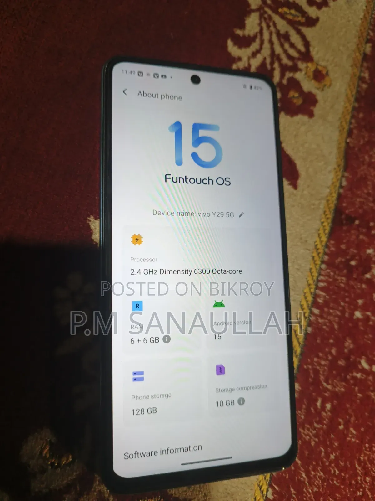 Vivo Y29 128 GB