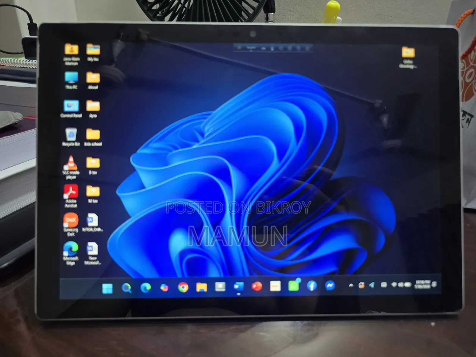 Laptop Microsoft Surface Pro 6 16GB Intel Core i7 SSD 512GB