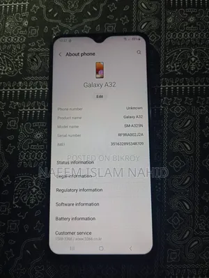 Samsung Galaxy A32 64 GB Black