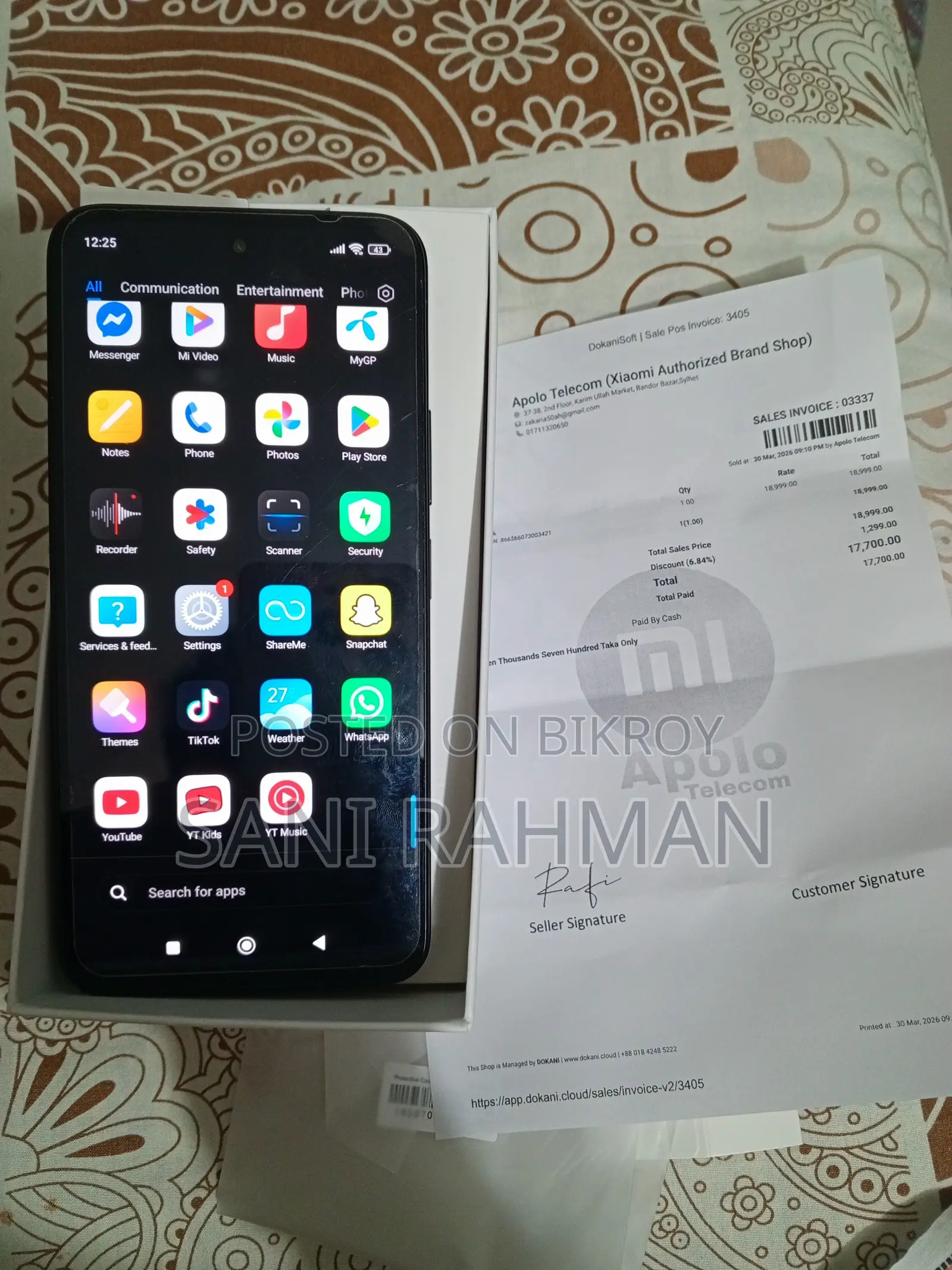Xiaomi Redmi 15 128 GB Gray