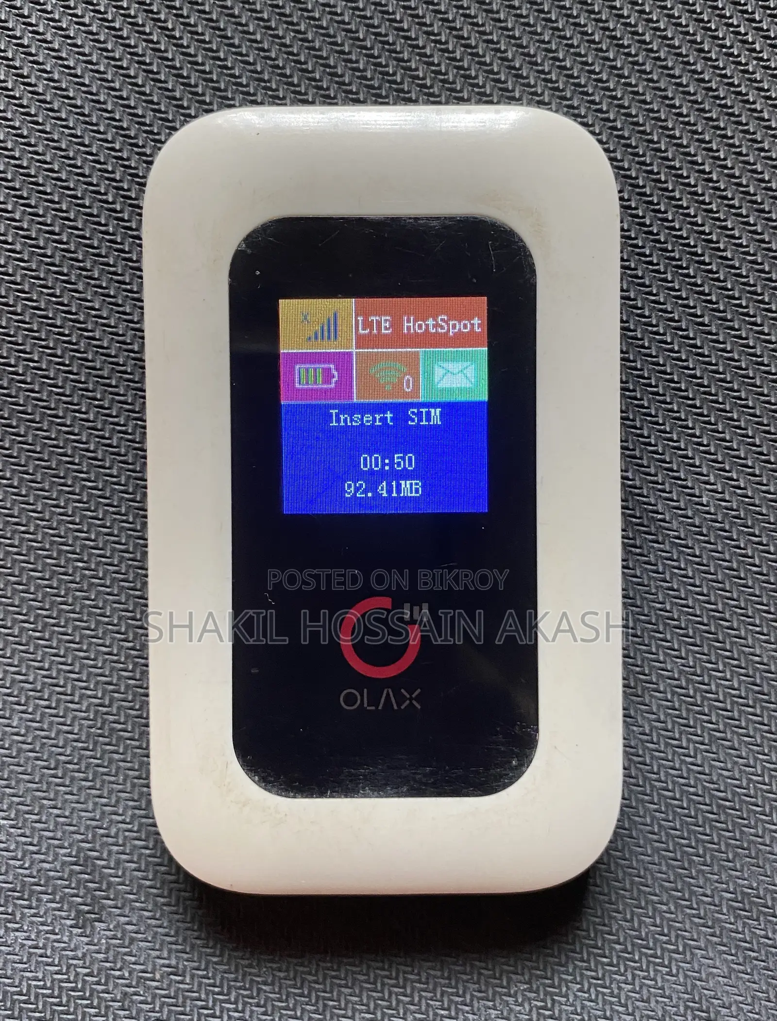 Olax 4G LTE-Advanced Mobile WiFi Hotspot MF980L
