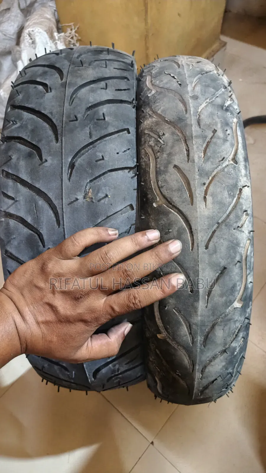 Resoling Tire 100/80-R17 140/60-R17