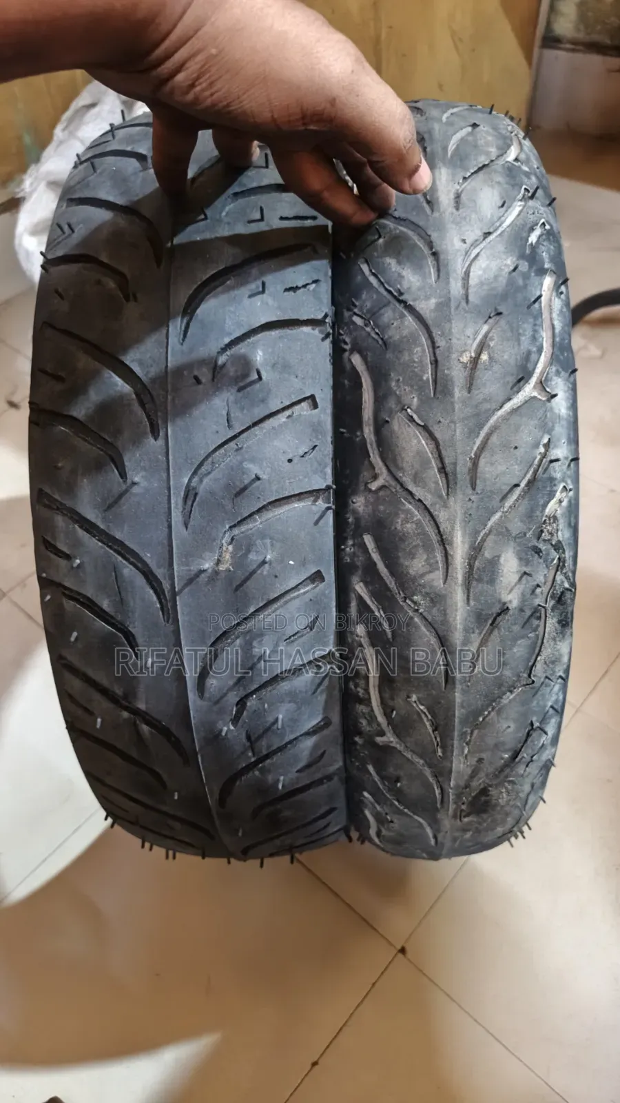Resoling Tire 100/80-R17 140/60-R17