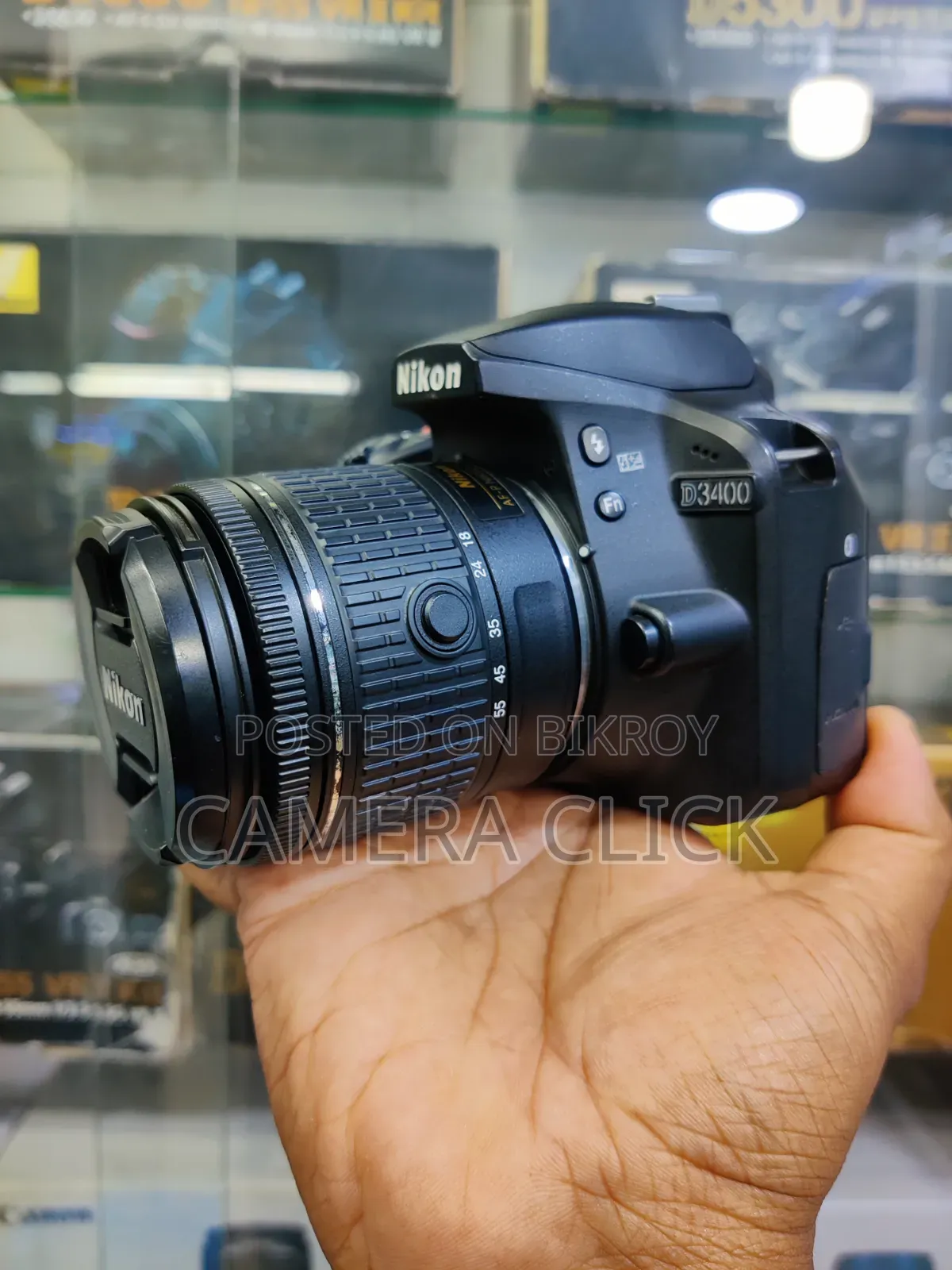 Nikon D3400 + 18-55mm VR Lens