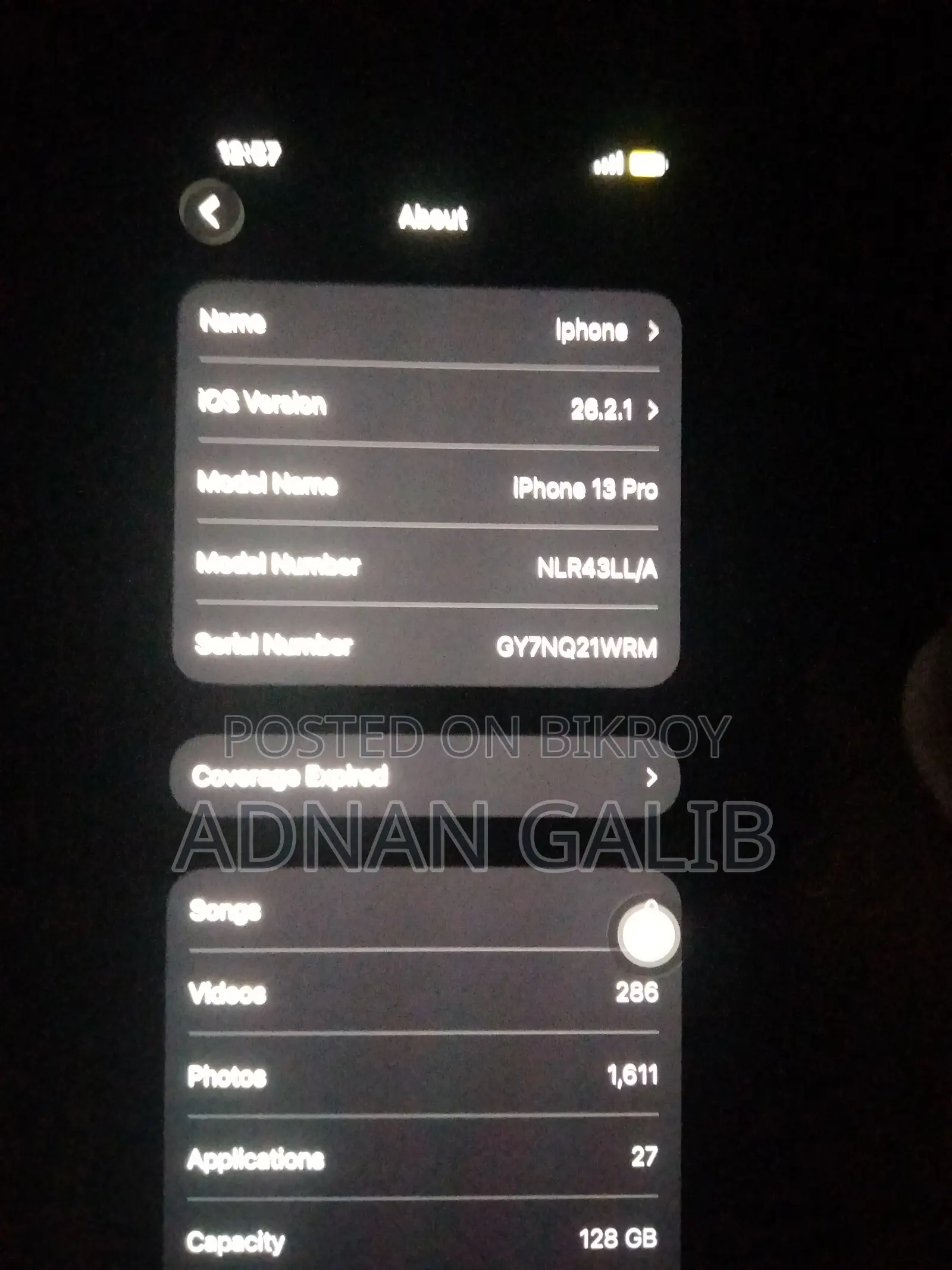 Apple iPhone 13 Pro 128 GB Gold