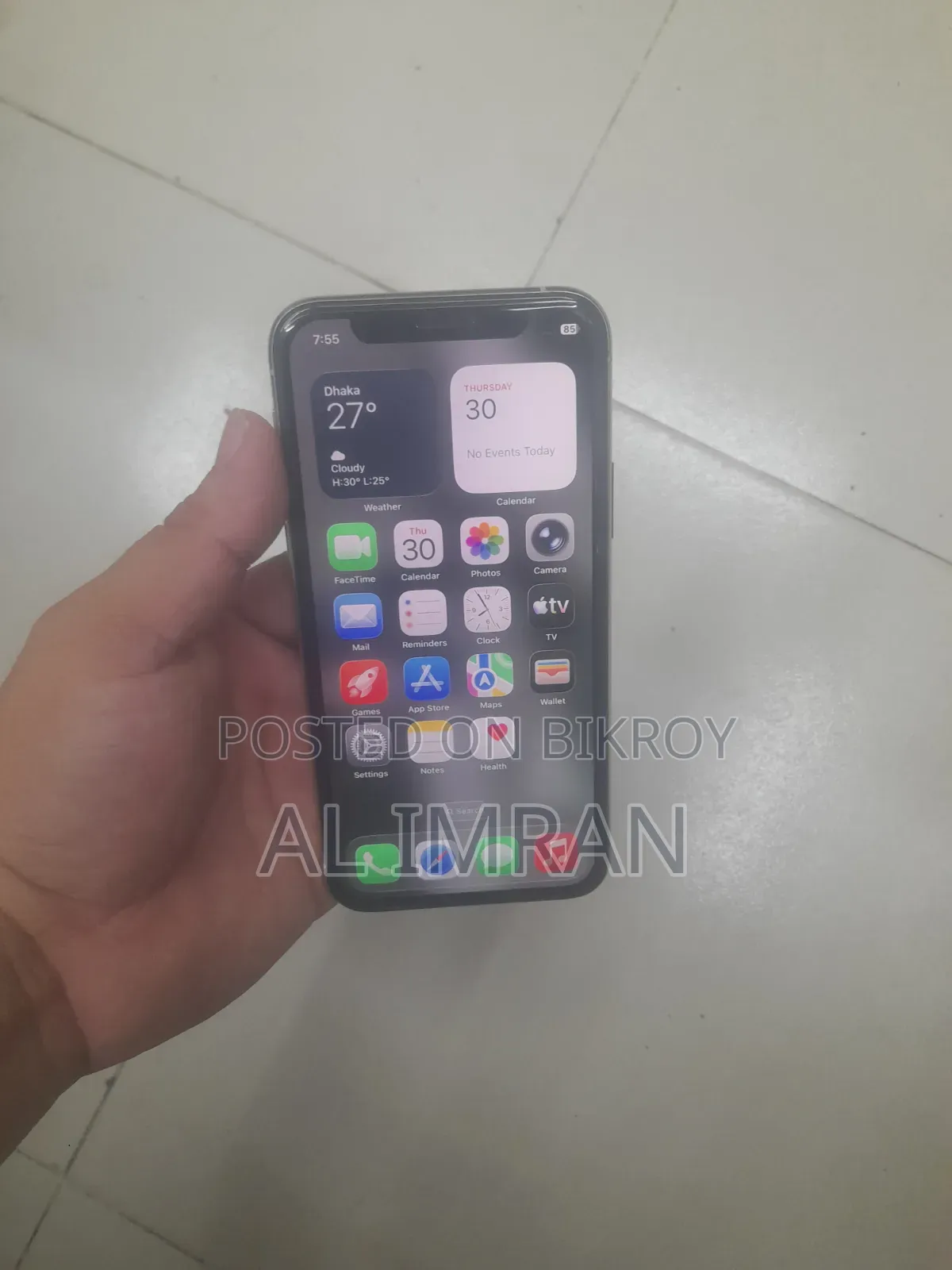 অ্যাপল আইফোন ১১ প্রো ২৫৬ জিবি হোয়াইট