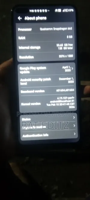 Honor 50 Lite 128 GB Blue