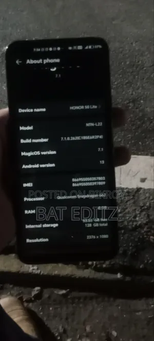 Honor 50 Lite 128 GB Blue