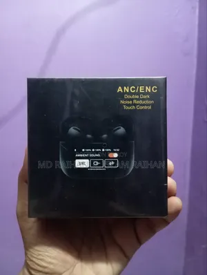 A9 Pro Smart Touch Screen Wireless Airbuds – Active Noise Cancellation