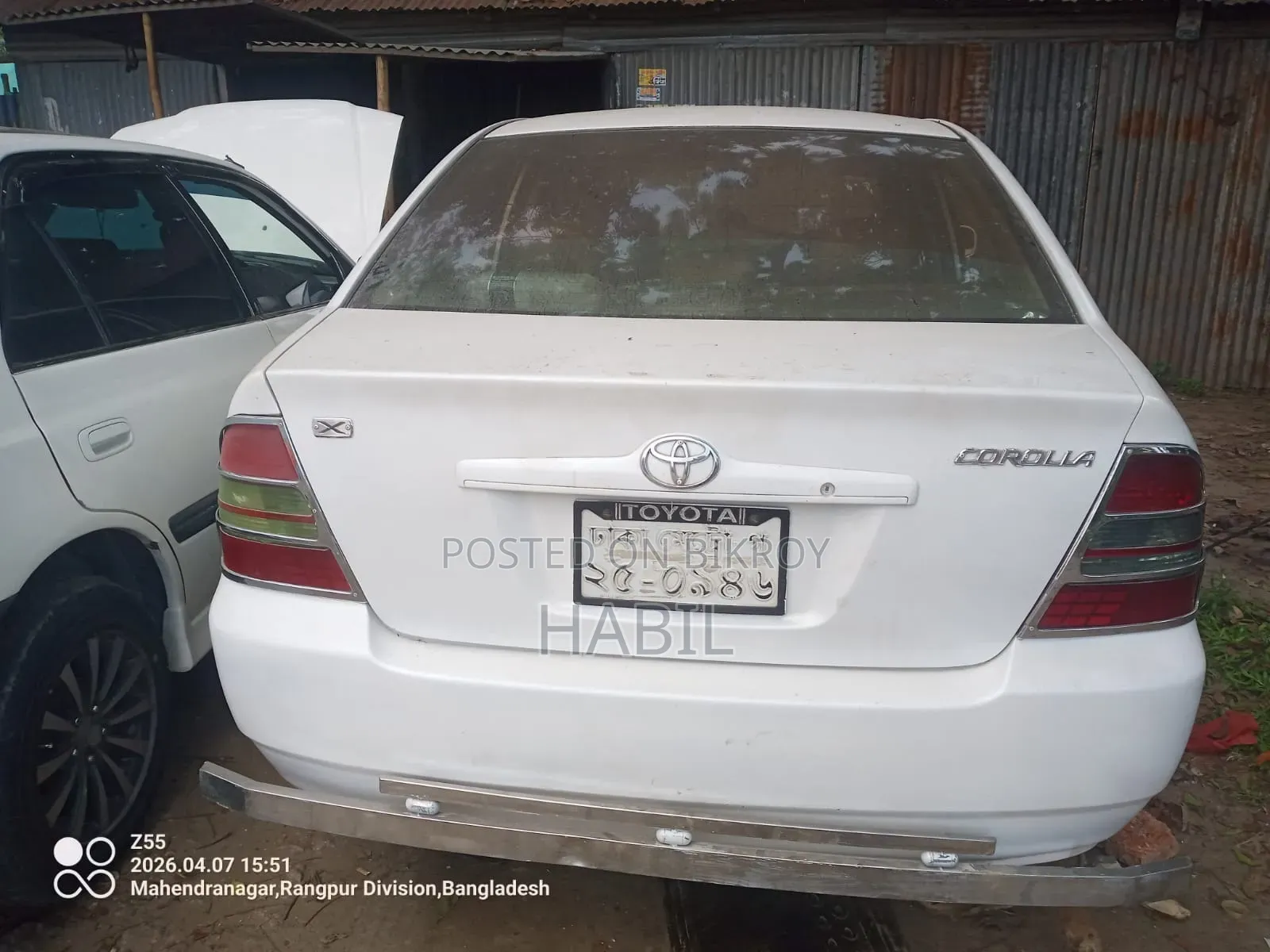Toyota Corolla 2003 White