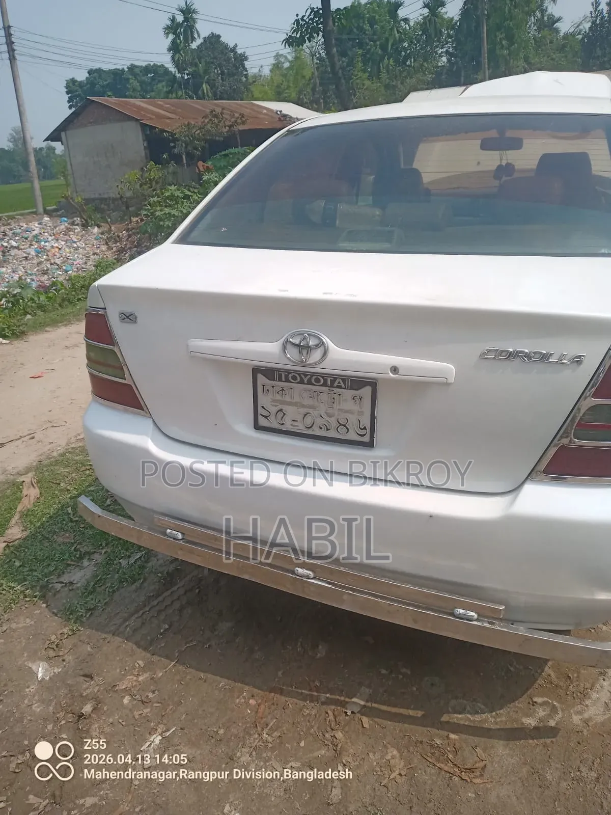 Toyota Corolla 2003 White