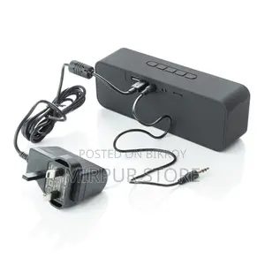 Bluetooth Entertainment Speaker With Wi-Fi Security Camera