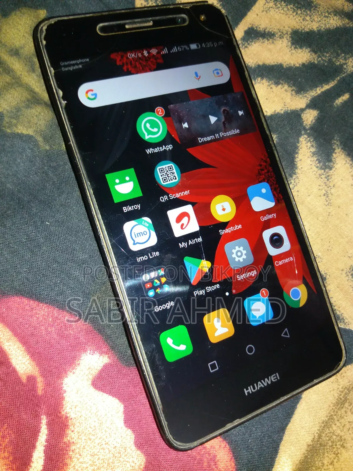 Huawei Y5 16 GB Black