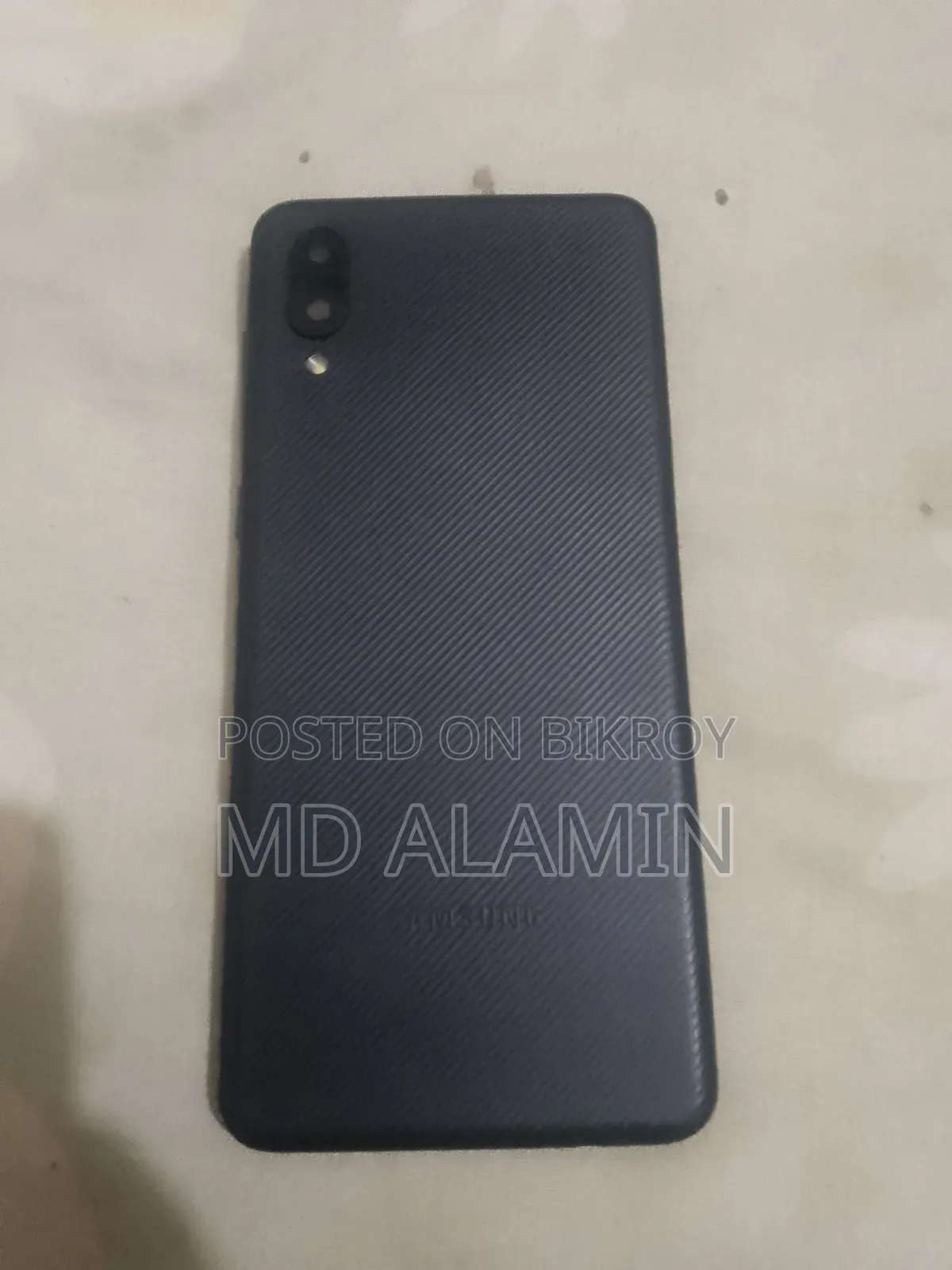 স্যামসাং গ্যালাক্সি এ০২ ৩২ জিবি কালো