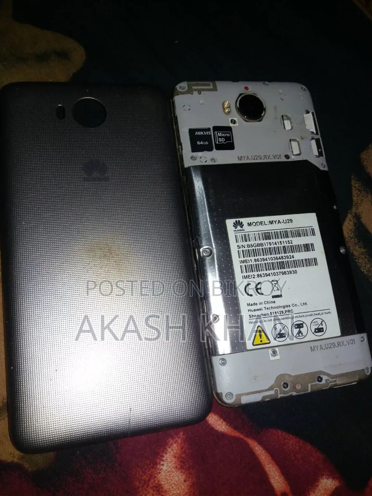 Huawei Y5 16 GB Black