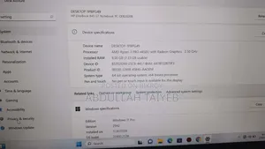 Laptop HP Elitebook 845 G7 8gb Amd Ryzen 5 SSD 256gb