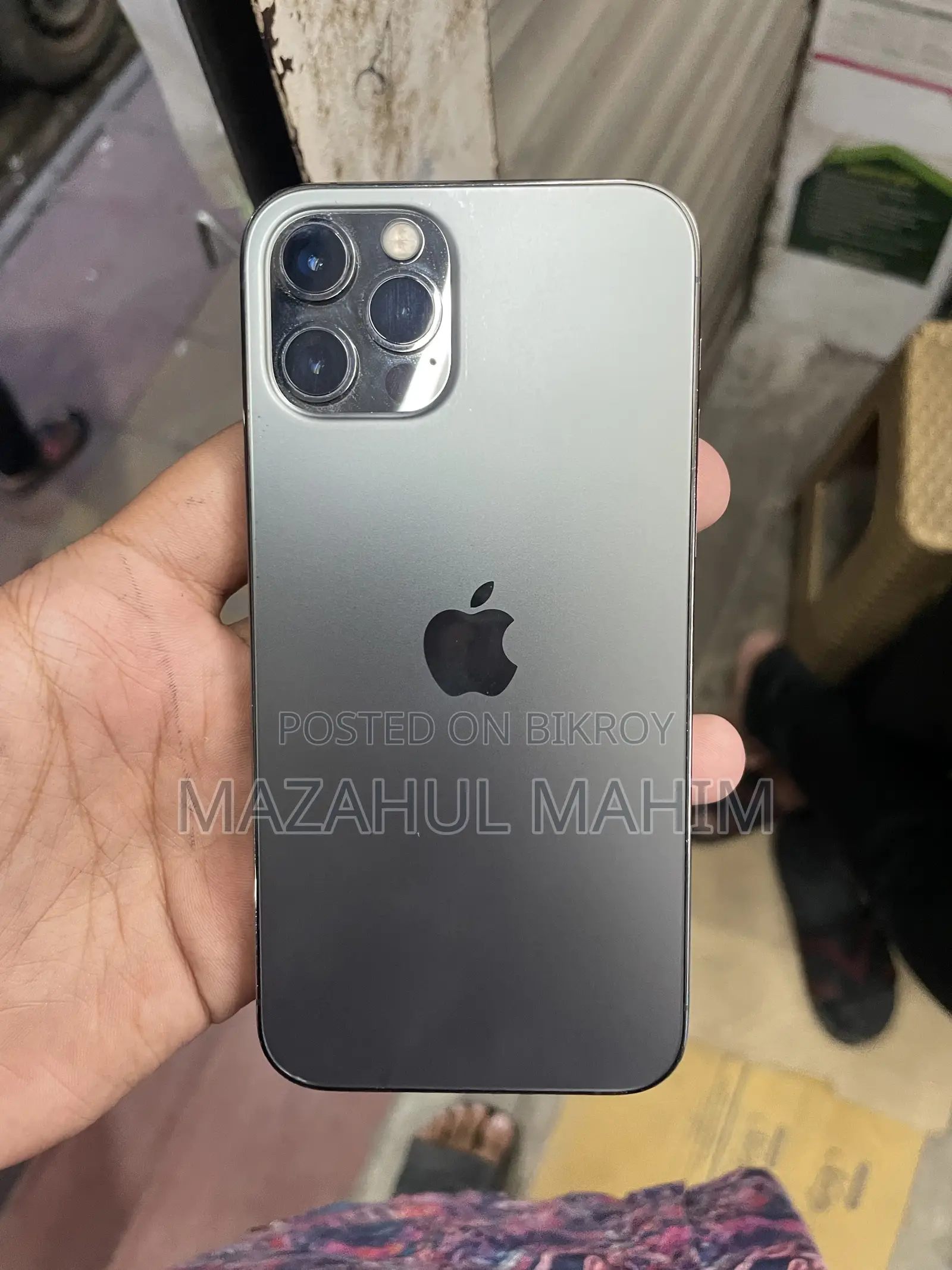 অ্যাপল আইফোন ১২ প্রো ১২৮ জিবি ব্ল্যাক