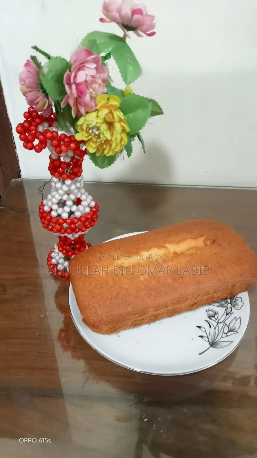 Homemade Vanilla Pound Cake