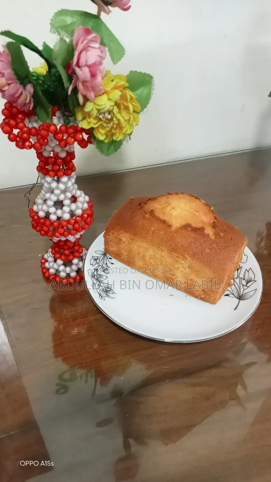 Homemade Vanilla Pound Cake