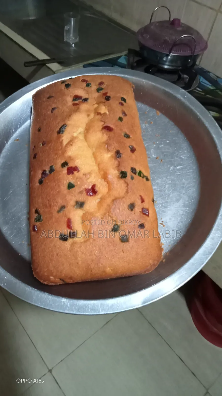 Homemade Vanilla Pound Cake