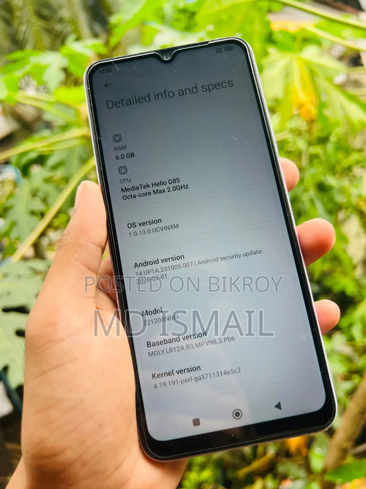 Xiaomi Redmi 12C 128 GB Purple