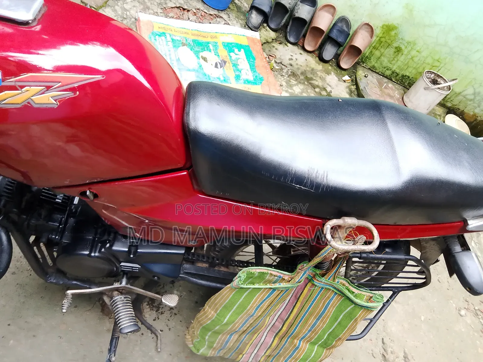 Bajaj Boxer 100 2016 Red