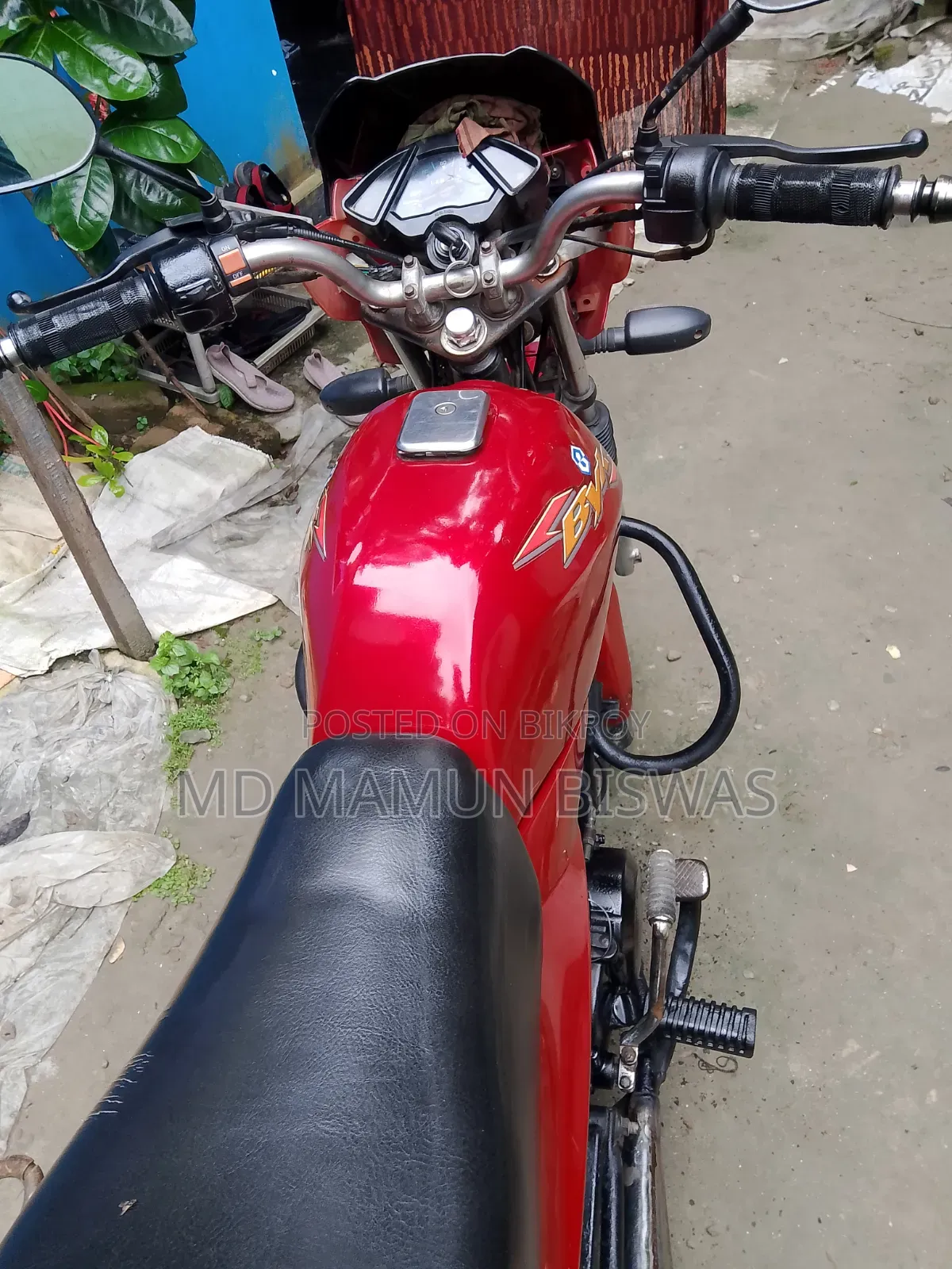 Bajaj Boxer 100 2016 Red