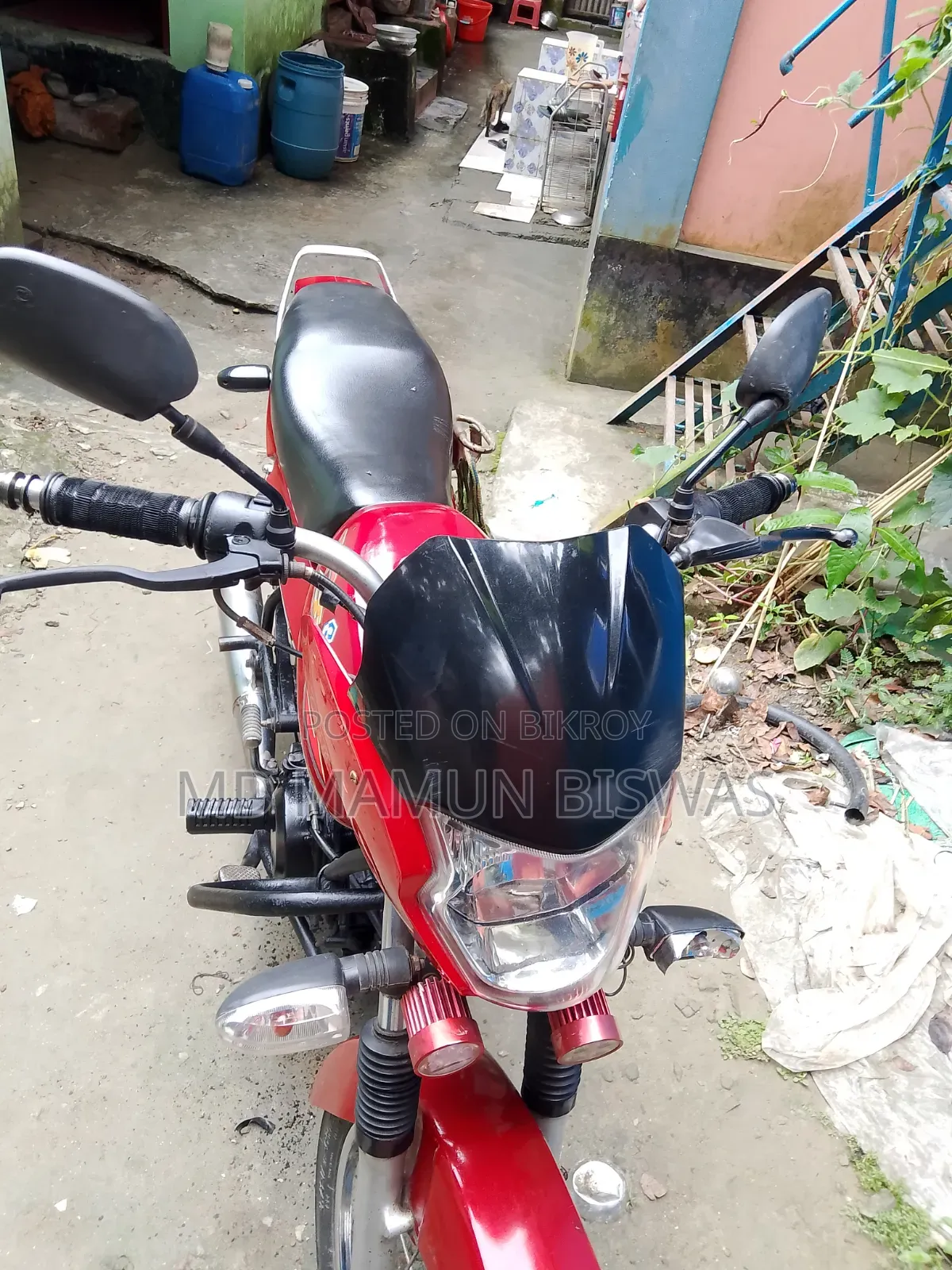 Bajaj Boxer 100 2016 Red
