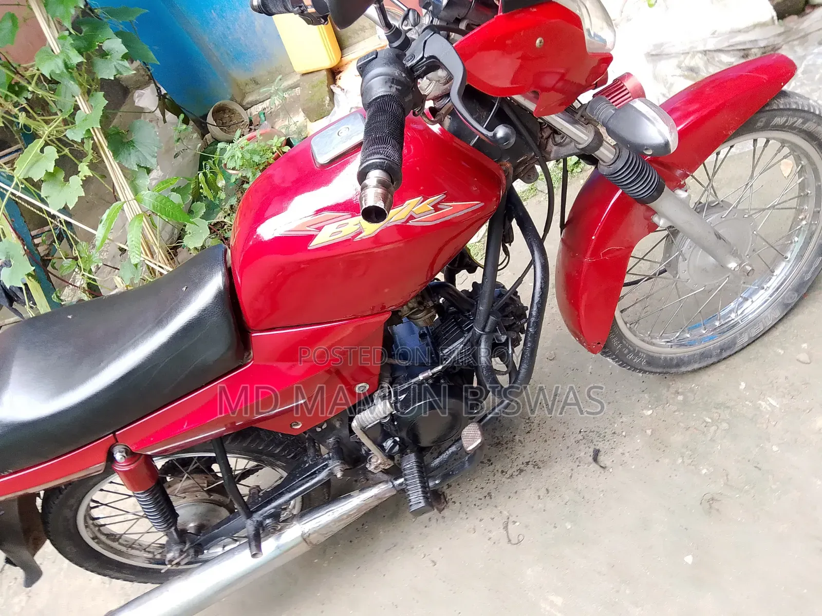 Bajaj Boxer 100 2016 Red