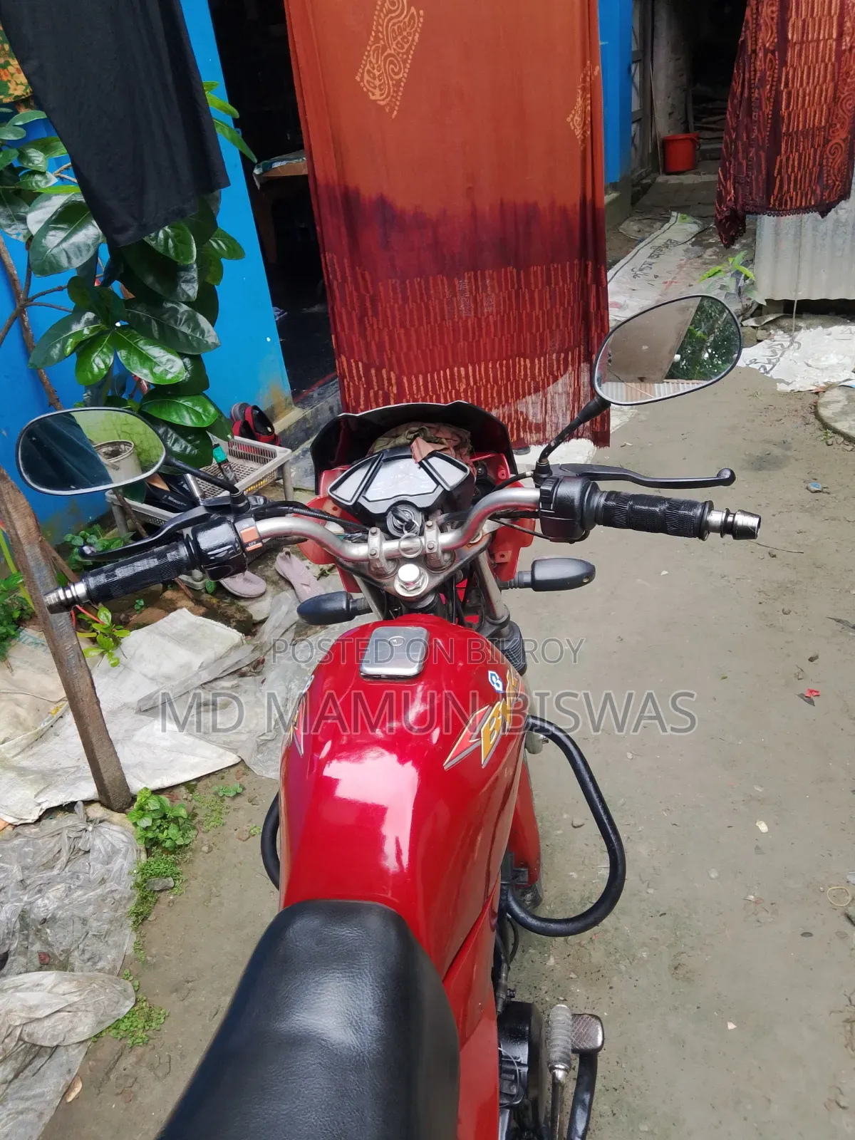 Bajaj Boxer 100 2016 Red
