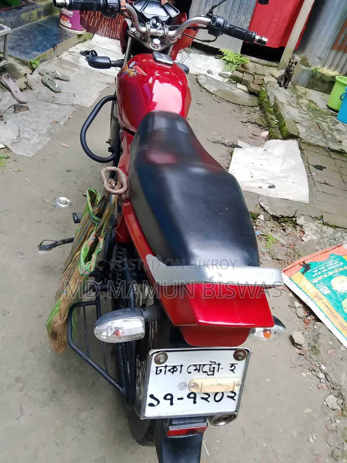 Bajaj Boxer 100 2016 Red