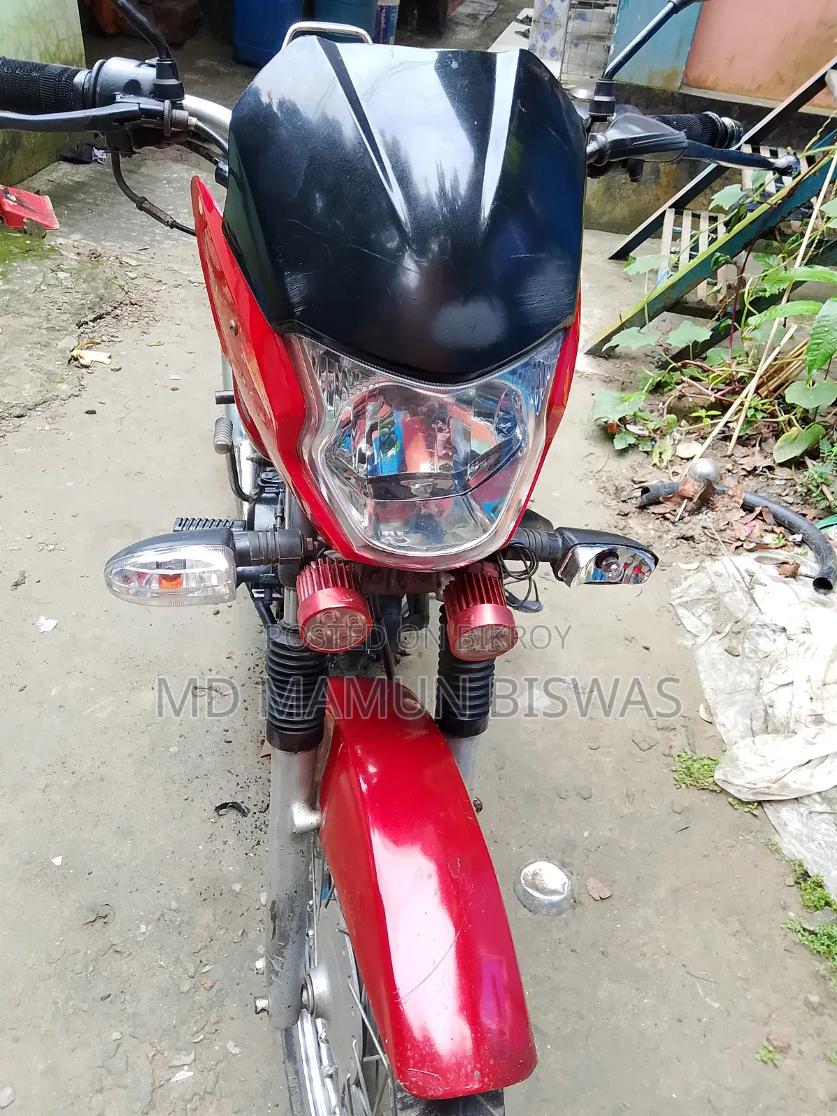 Bajaj Boxer 100 2016 Red