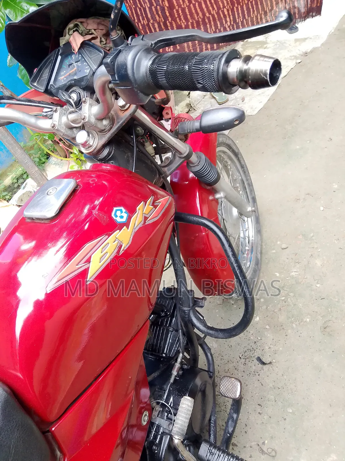 Bajaj Boxer 100 2016 Red