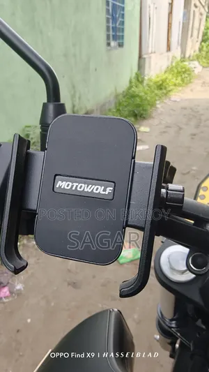 Original Motowolf Mobile Phone Holder Full Aluminium Body
