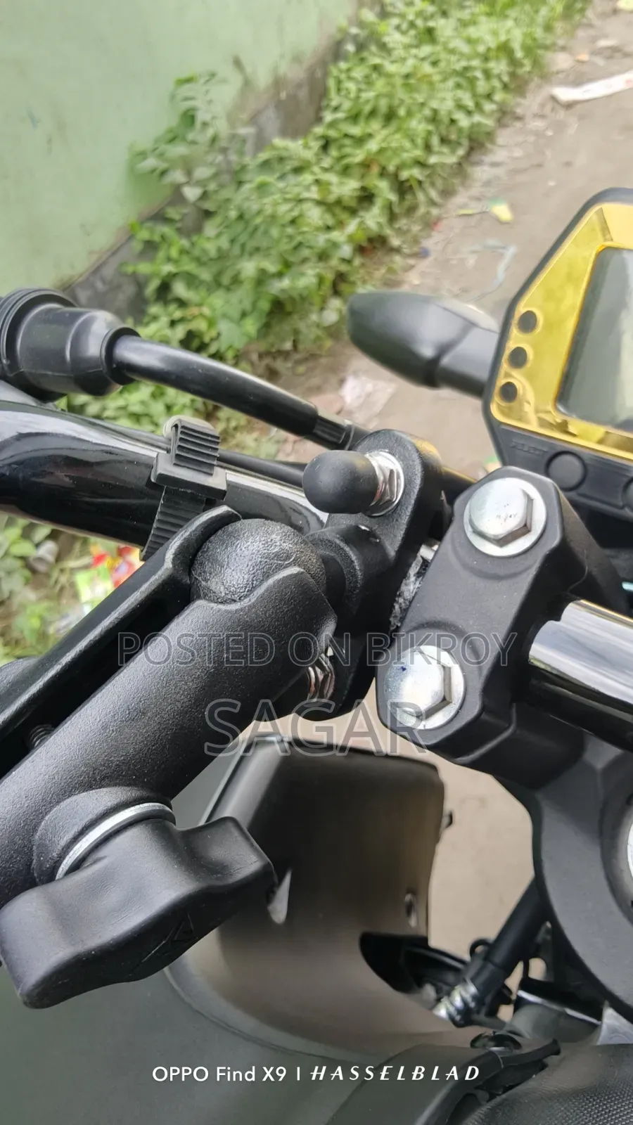 Original Motowolf Mobile Phone Holder Full Aluminium Body