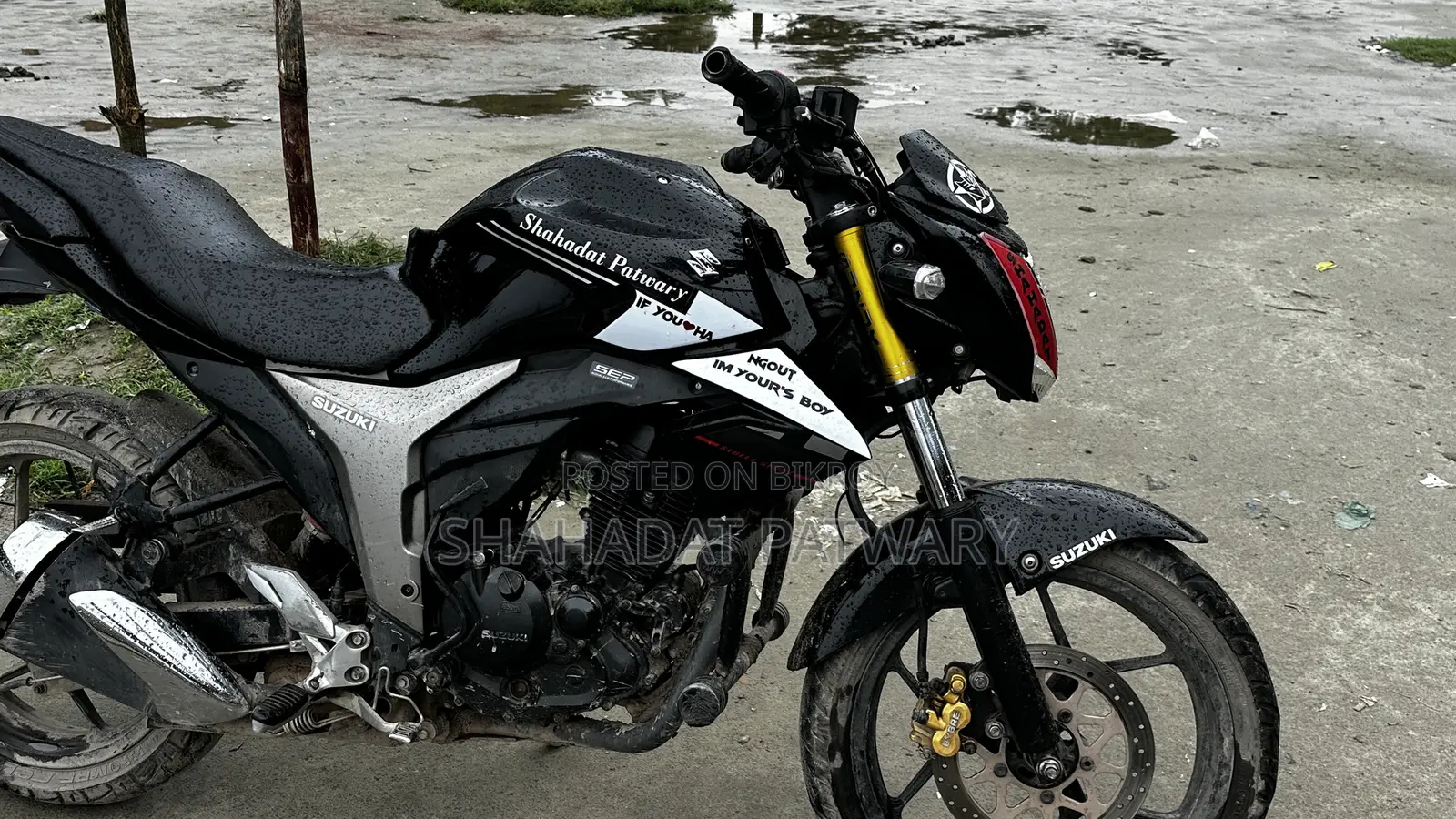 Suzuki Gixxer 2023 Black