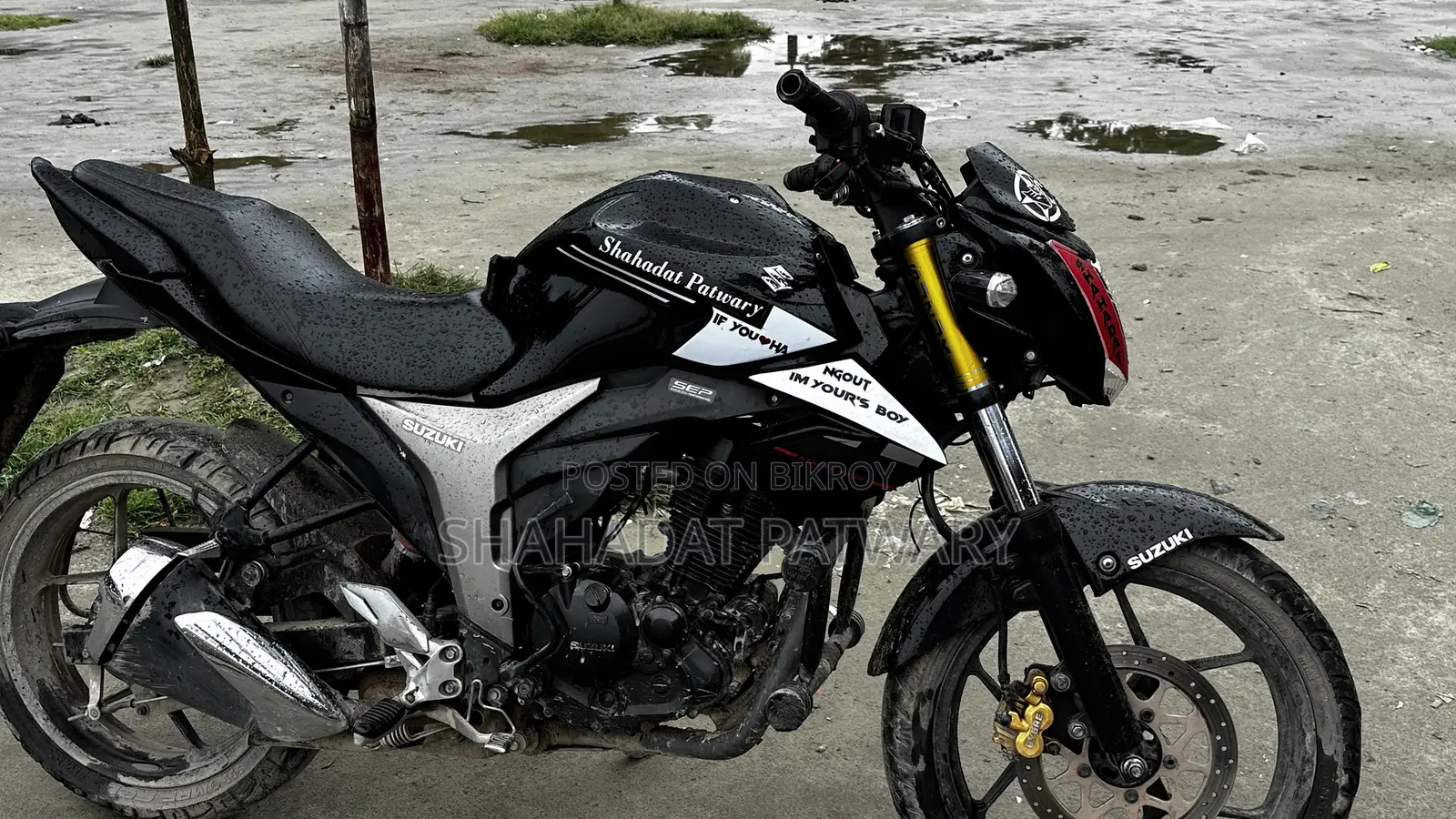 Suzuki Gixxer 2023 Black