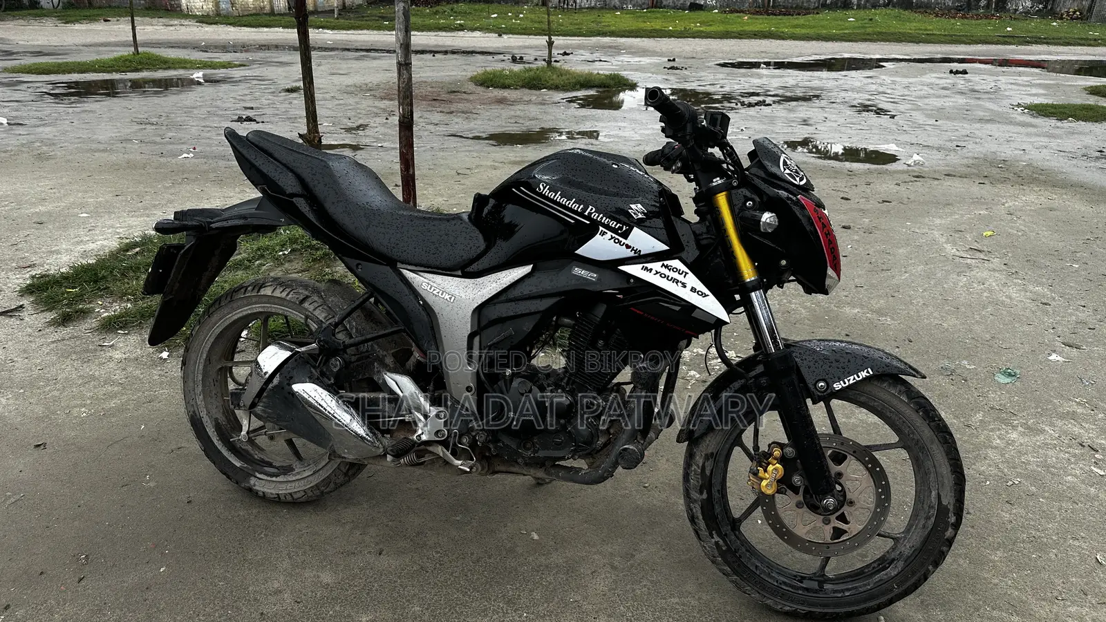 Suzuki Gixxer 2023 Black
