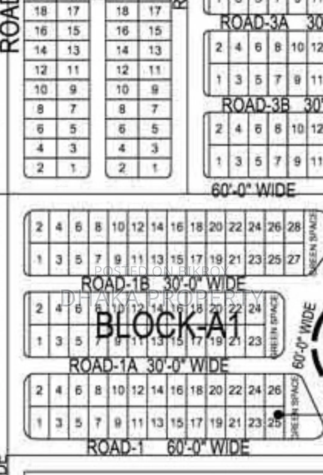 30ft Road 3 Katha Park South at Sector-17/A1