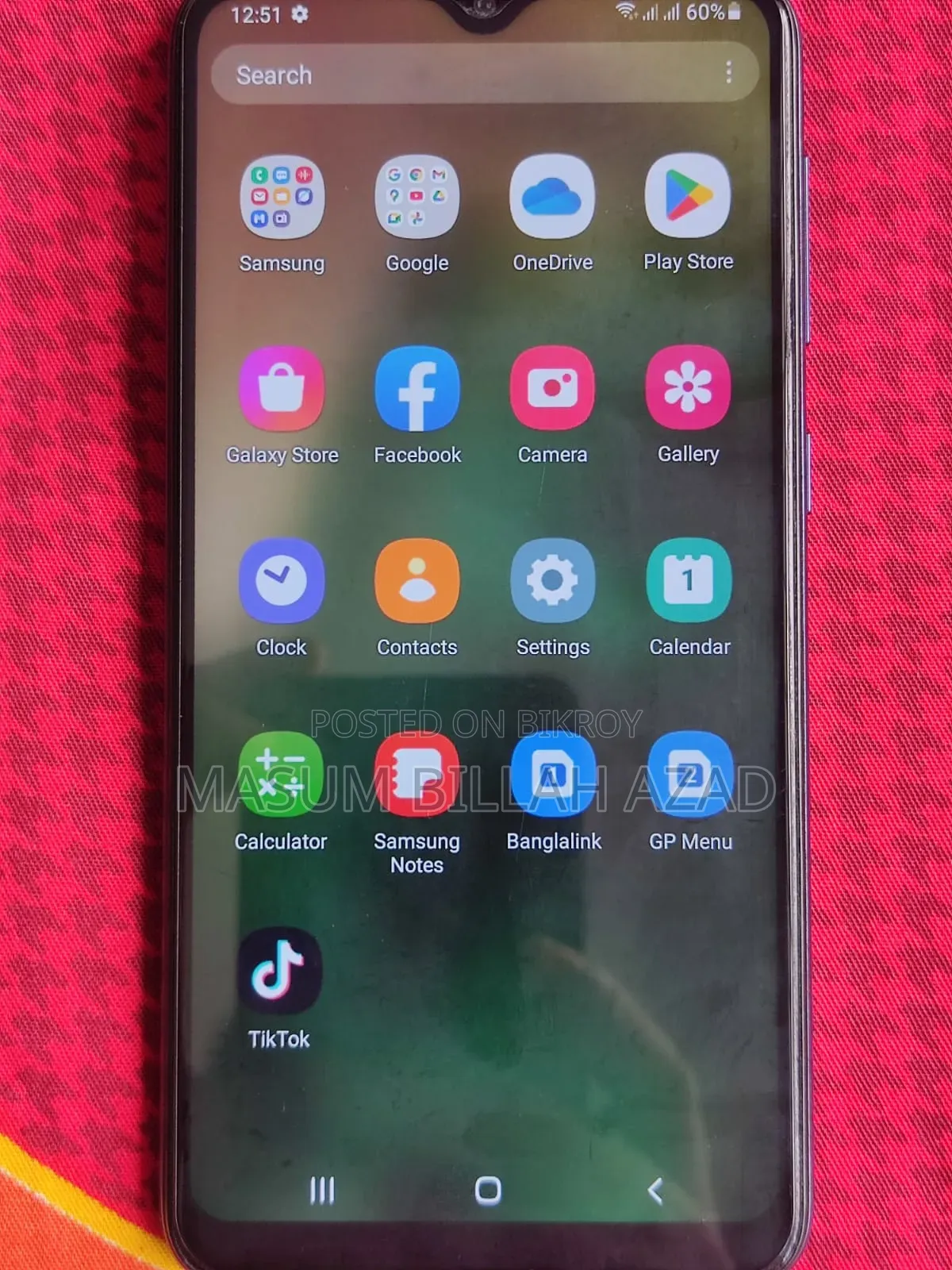 Samsung A10 32 GB Blue