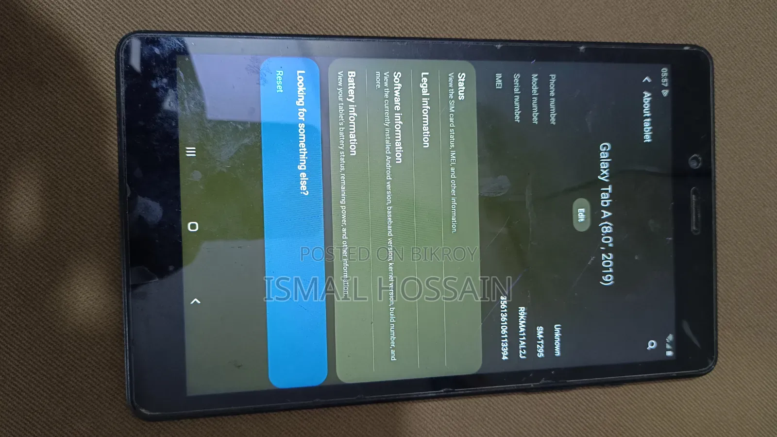 Samsung Galaxy Tab A 8.0 (2019) 32 GB Black