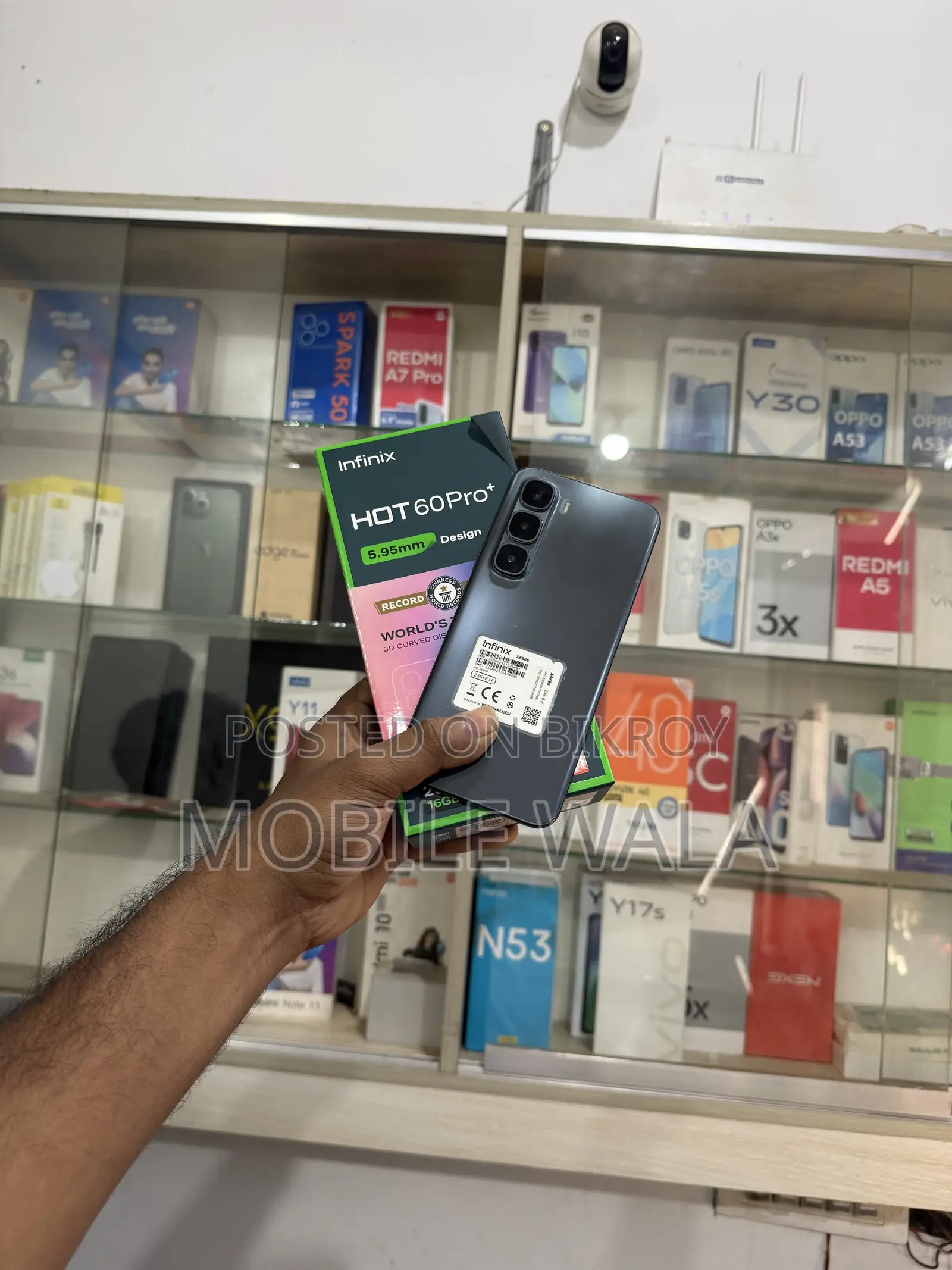 Infinix Hot 60 Pro+ 256 GB Gray