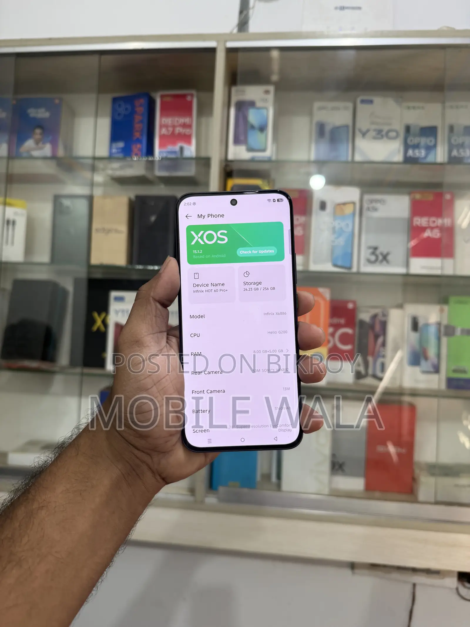 Infinix Hot 60 Pro+ 256 GB Gray